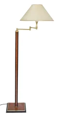 Stehleuchte mit Gelenkarm von Robert De Schuytener