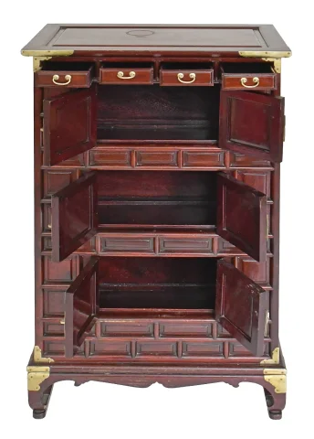 Cabinet coreano Tansu a altura de aparador — Buen estado