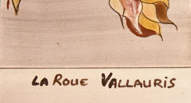 Georges Pelletier为瓦洛里斯La Roue设计的1970年代复古茶几 — 良好