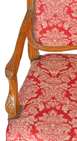 Paar Cabriolet-Sessel im Stil Louis XV — Sehr guter Zustand