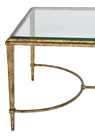 Couchtisch aus Eisen von Roger Thibier (1926–2001) für das Haus Ramsay — Guter Zustand