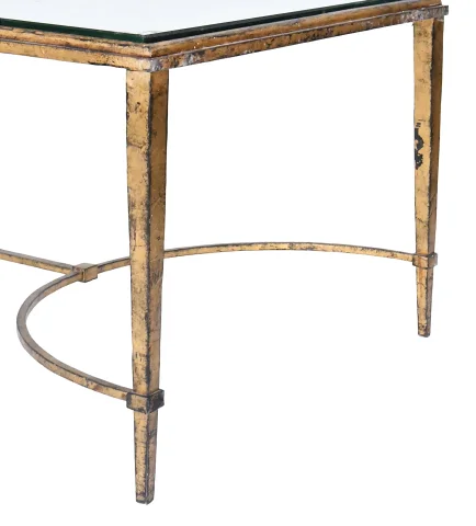 Couchtisch aus Eisen von Roger Thibier (1926–2001) für das Haus Ramsay — Guter Zustand