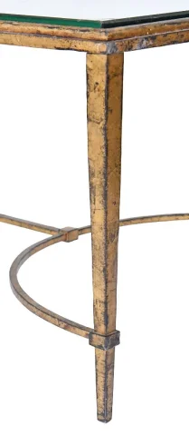 Couchtisch aus Eisen von Roger Thibier (1926–2001) für das Haus Ramsay — Guter Zustand