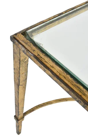 Couchtisch aus Eisen von Roger Thibier (1926–2001) für das Haus Ramsay — Guter Zustand