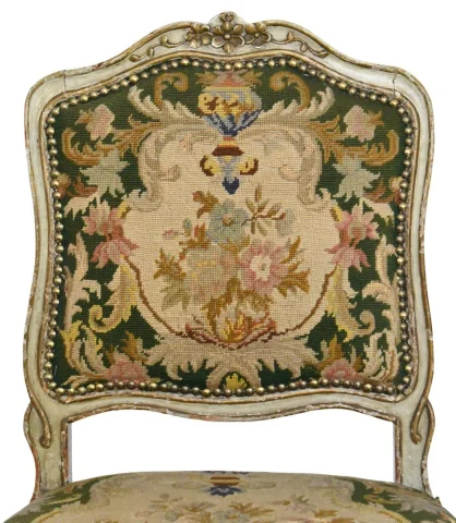 Sedia d'epoca Luigi XV, stampigliata Claude-François DROUILLY, ricevuto maestro il 27 luglio 1748