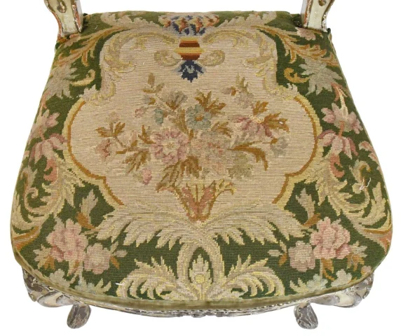 Sedia d'epoca Luigi XV, stampigliata Claude-François DROUILLY, ricevuto maestro il 27 luglio 1748