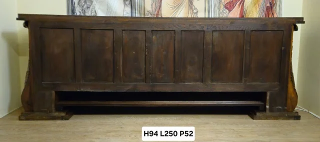 Bedeutendes Art-déco-Enfilade aus Nussbaum und Leder auf elegantem architektonischem Sockel — Sehr guter Zustand