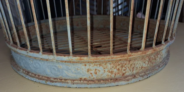 大型装飾用金属製鳥かご — 20世紀前半の作品 — 普通の状態