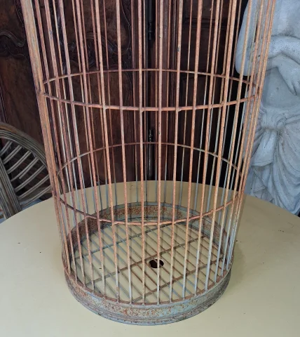 大型装飾用金属製鳥かご — 20世紀前半の作品 — 普通の状態