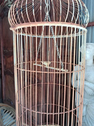 大型装飾用金属製鳥かご — 20世紀前半の作品 — 普通の状態