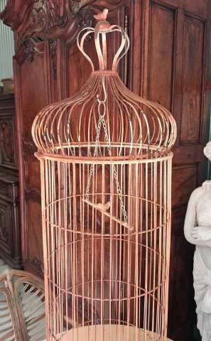 大型装飾用金属製鳥かご — 20世紀前半の作品 — 普通の状態