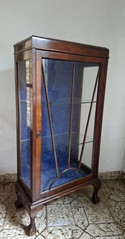 Präsentationsvitrine aus Mahagoni, Englischer Stil — Guter Zustand