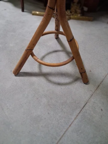 Appendiabiti Perroquet in Bambù e Rattan — Buono stato