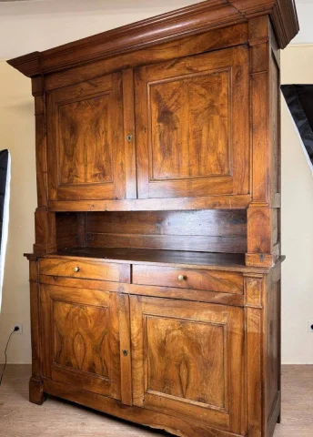 Buffet Deux Corps époque Empire — Bon état