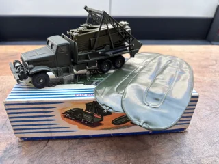 Dinky Super Toys Militär-LKW Brockway mit Pontonbrücke
