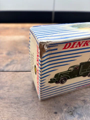 Dinky Super Toys Militär-LKW Brockway mit Pontonbrücke — Guter Zustand