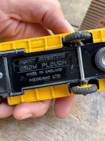 Dinky Super Toys Snow Plough with Windows — Guter Zustand