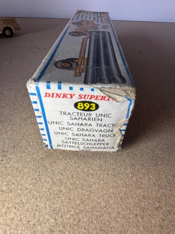 Dinky Super Toys Unic Sahara-Traktor — Guter Zustand