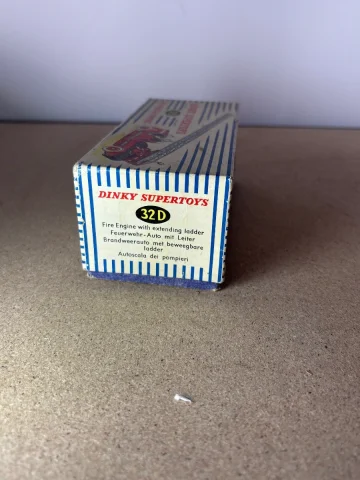 Dinky Toys Feuerwehr-Leiterwagen — Guter Zustand