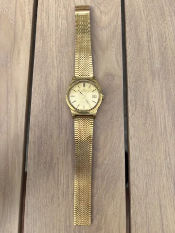 Omega Automatic Uhr in Vergoldung, Periode 1970–1980 — Guter Zustand