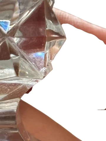Paar große Saint-Louis Kristallgläser, Modell Excellence, Höhe 24,9 cm — Sehr guter Zustand