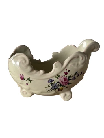 Kleine Jardinière aus Fayence von Émile Gallé — Guter Zustand