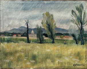 Landschaftsgemälde von René CHANCRIN (1911–1981)