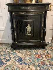Credenza in ebano e avorio
