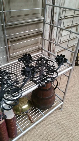 Regal-Ausstellungsstand der Weinlese, Aluminiumbäckerei;