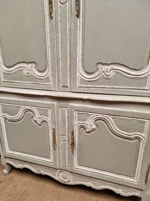 French painted Arched top Buffet