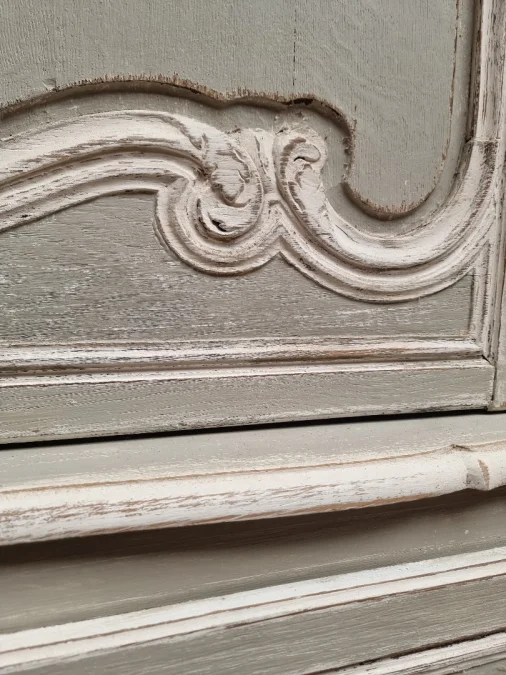 French painted Arched top Buffet