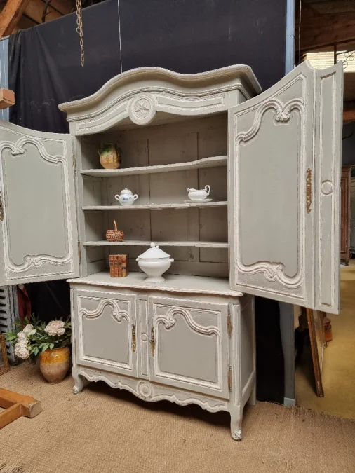 French painted Arched top Buffet