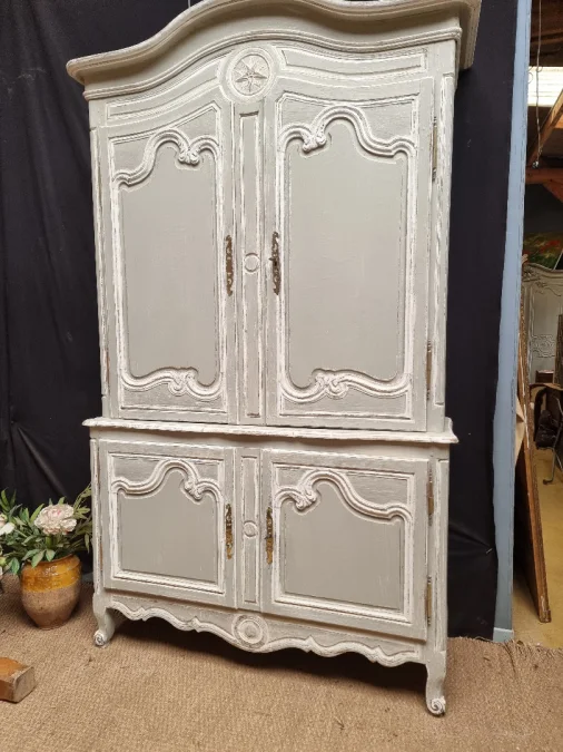 French painted Arched top Buffet
