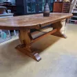 Grande Table monastère vintage chêne 2 m50