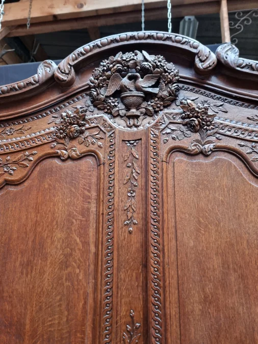 French antique  wedding wardrobe