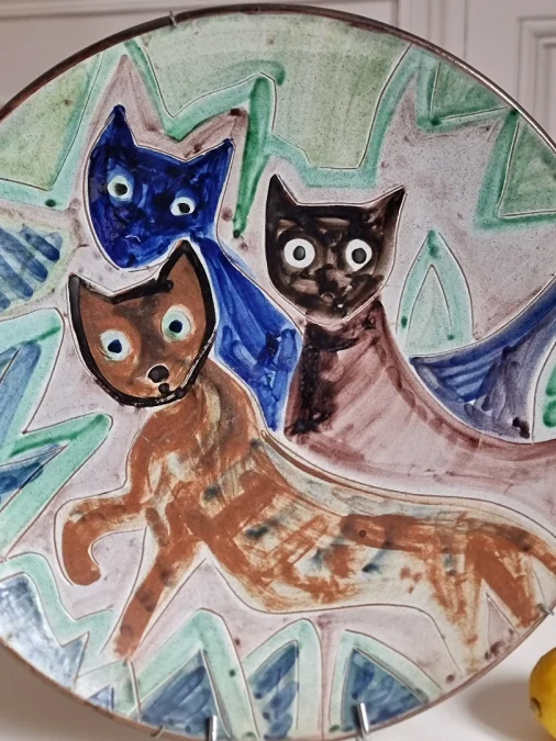 Important ceramic piece by Ingeborg Rasmusser signed RAS