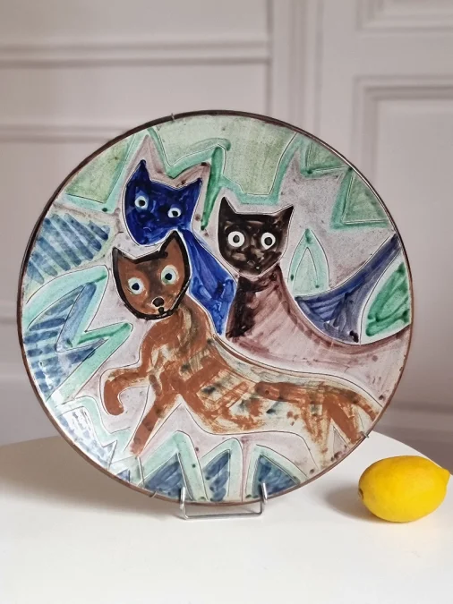 Important ceramic piece by Ingeborg Rasmusser signed RAS