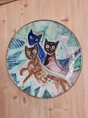 Important ceramic piece by Ingeborg Rasmusser signed RAS
