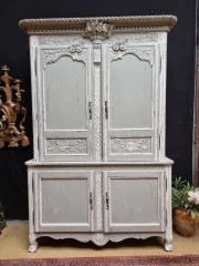 French painted wedding Buffet from Normandy