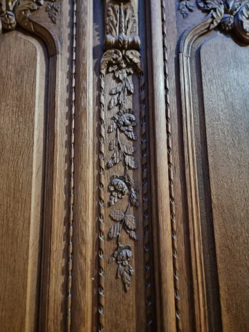 important Armoire Normande de mariage ( Fécamp ) — Très bon état