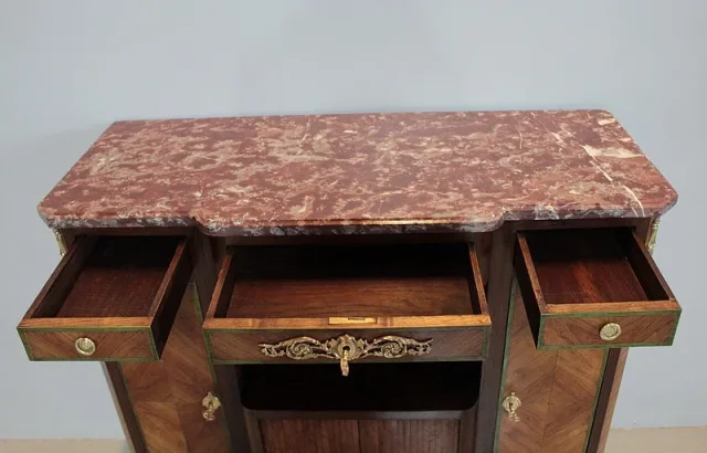 Meuble d'entre-deux Louis XV-Louis XVI  19ème