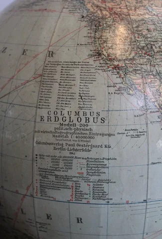 Globe Terrestre - Alemagne - Ep0 1900