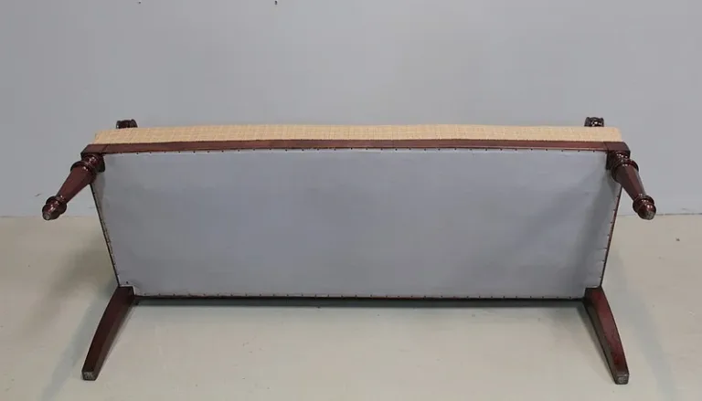 Banquette Restauration en Acajou XIXe