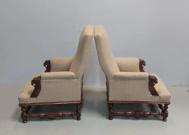 SILLONES DE ESTILO LOUIS XIII