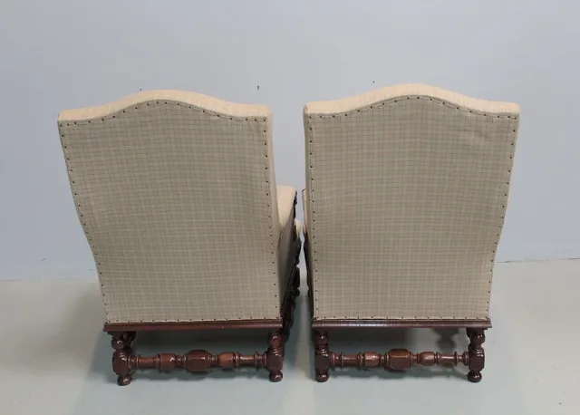 SILLONES DE ESTILO LOUIS XIII