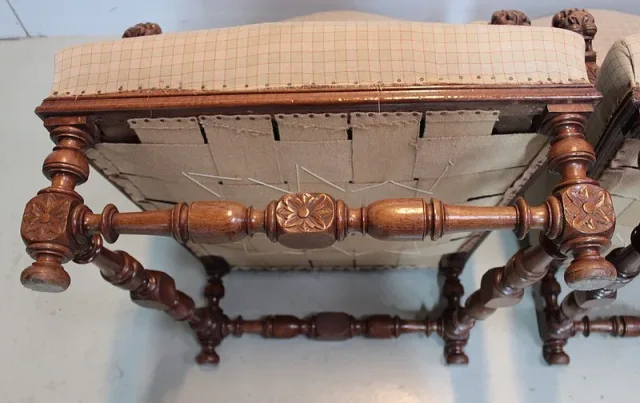 SILLONES DE ESTILO LOUIS XIII