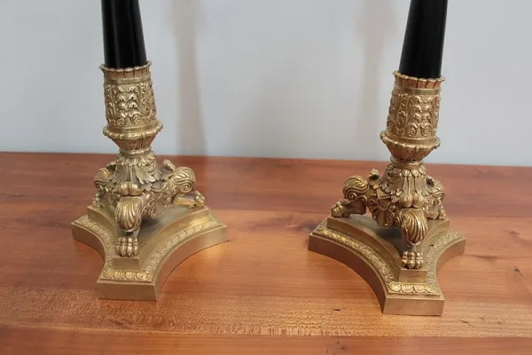 PAIR OF CANDELABRA