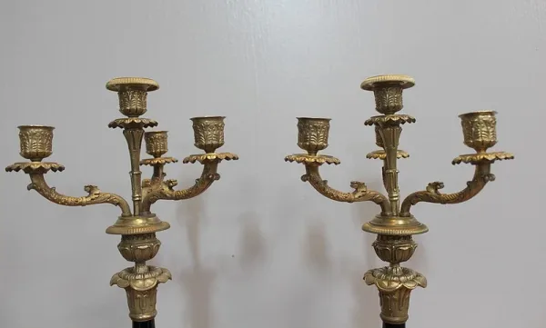 PAIR OF CANDELABRA