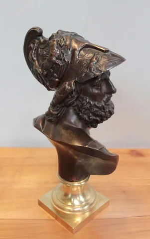 Buste de PERICLES en Bronze XXe