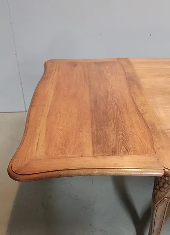Table de Style Régence en Hêtre  XXe